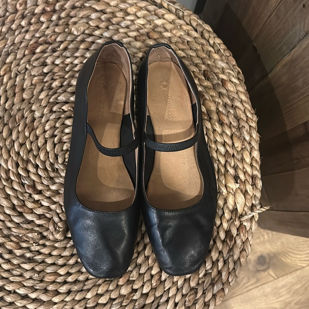 Madewell gretta ballet flat true black
